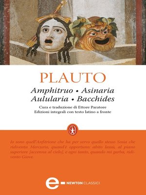cover image of Amphitruo--Asinaria--Aulularia--Bacchides